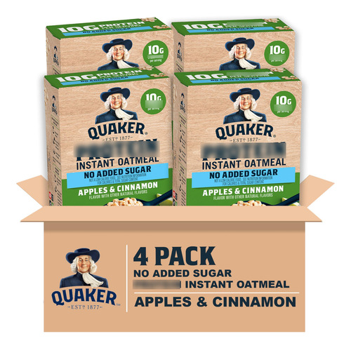 Avena Instantánea Proteína Manzana Y Canela Sin Azúcar 1.76