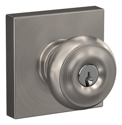 Schlage F51a Geo 619 Col Georgian Pierna Con Collins Trim