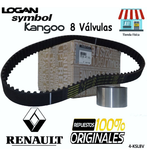 Kit Tiempo  Renault Symbol1 Logan Kangoo 8v Original