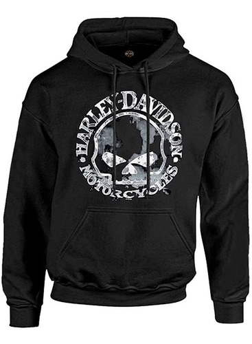 Harley-davidson Men&#39;s Sweatshirt Willie G Skull H-d Pul.