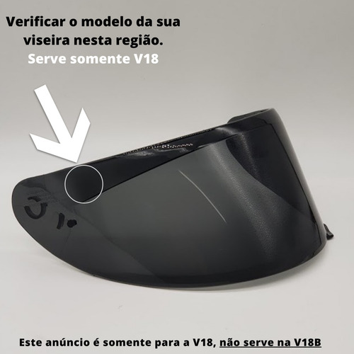 Kit Reparo + Viseira Fume Axxis Original Draken E Eagle