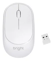 Comprar Mouse Sem Fio Branco - Ms001 - Bright