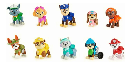 Paw Patrol, 10.º Aniversario, Set De Regalo De Figuras De