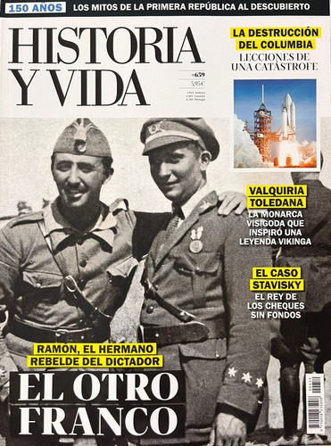 Revista Historia Y Vida Antigua, Medieval, Moderna Española