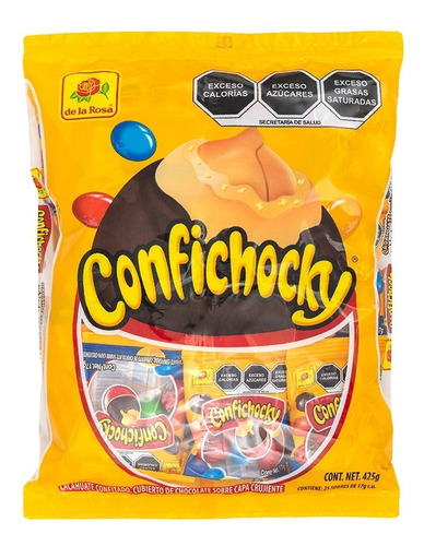 Chocolate Confichocky 25 Piezas De La Rosa Oficial