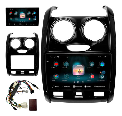 Multimidia Aikon Fóton G3 Duster 2016/2020 12+256gb 2k 9p