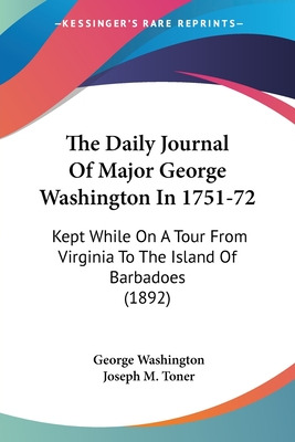 Libro The Daily Journal Of Major George Washington In 175...