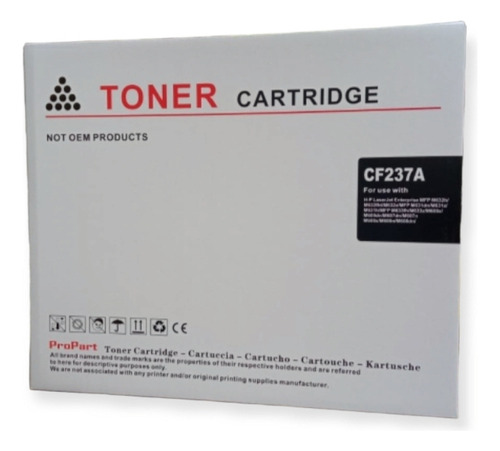 Toner 37a Cf237a Para Impre M631dn M632h M607n M607dn M608n