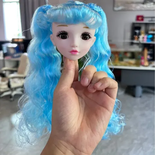 Cabeza De Muñeca De 60 Cm, Color Caqui, 22 Pulgadas, Directa