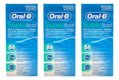 Oral-b Hilo Dental Ultrafloss 3pz