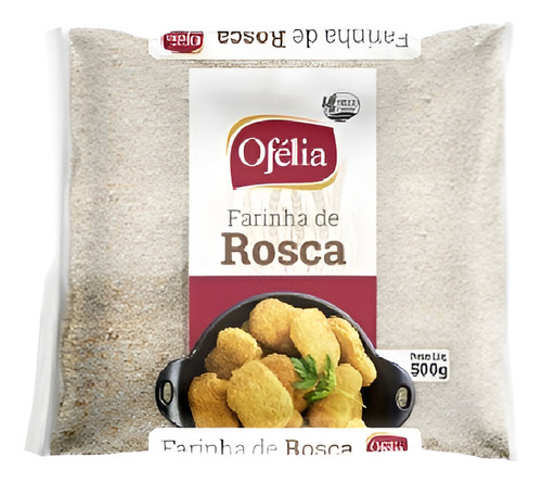 Farinha De Rosca Plástica Ofélia 500g
