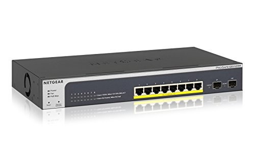 Netgear 8 Port Gigabit Smart Managed Pro Switch 2 Sfp