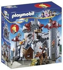 Playmobil 6697 - Castillo Maletín Del Barón Negro