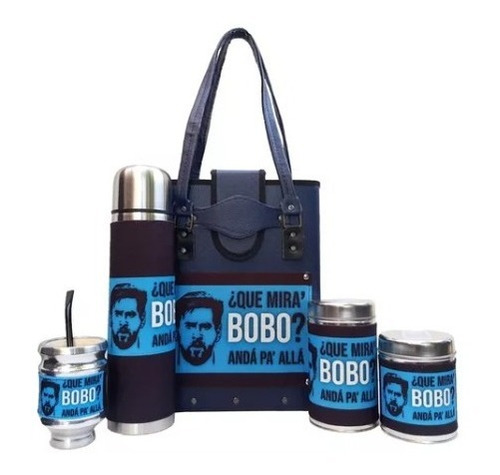 Messi Que Mira Bobo Mate Set Kit Completo Personalizado