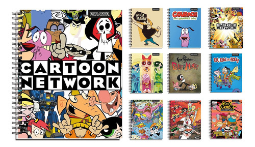 Cuaderno Universitario Proarte Cartoon Network 100h 7mm X 5