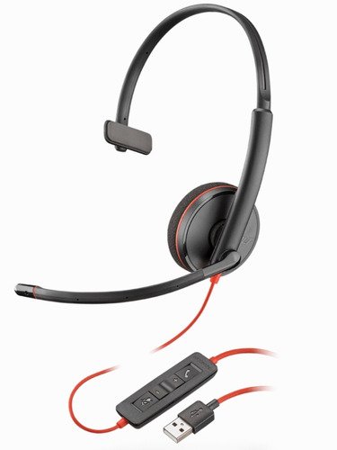 Auriculares Headset Poly Plantronics Para Oficina O Call Cen