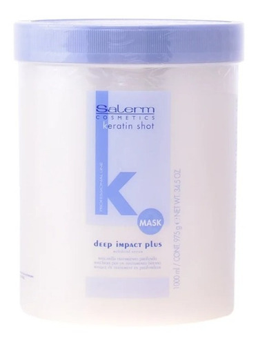 Salerm Mascarilla 1000ml Deep Impact Plus Keratin Shot