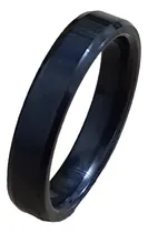 Comprar Anillos Hombre Aro Negro  Acero Inoxidable Mujer V2 Mr.bou