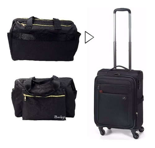 Imagem 4 de 4 de Bolsa Sacola Maternidade De Viagem E Passeio Bebê Com Alça