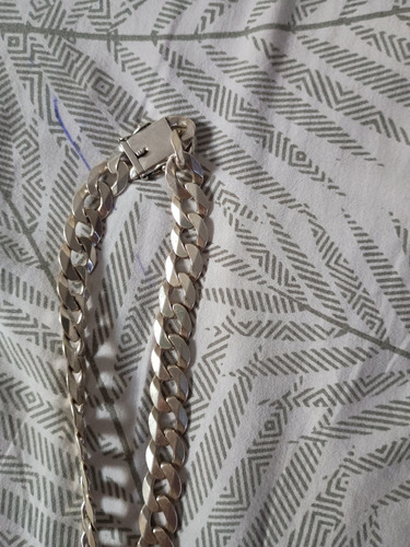 Corrente Cama De Peixe Prata 975 185 G Com Pingente Do Bahia