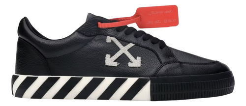 Tennis Off White Vulcanized Black & White Originales