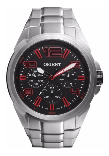 Relógio Orient Masculino Multifunçao Mbssm059 Pvsx Vermelho