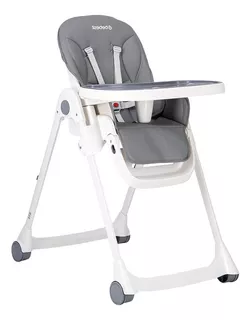 Silla Periquera Bebesit Snack Silla Alta Para Comer De Bebe Color Gris