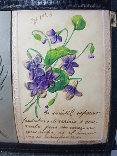 Imagen 4 de 10 de Antiguo Album Muestrario Postales X 300 Buen Estad Mag 57409