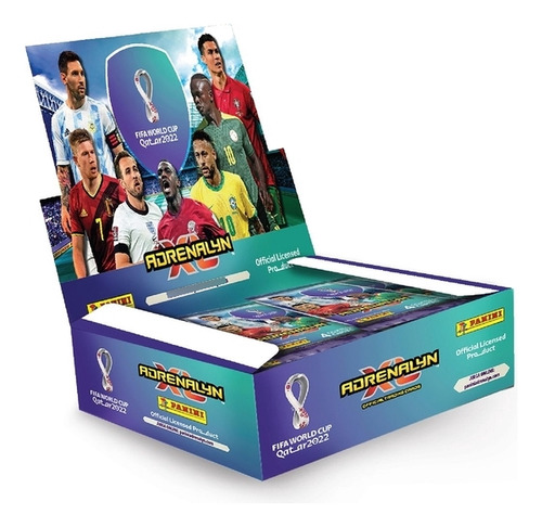 Cartas Adrenalyn Qatar 2022. Caja Cerrada X 30 Sobres