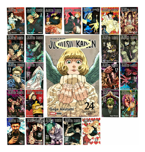Jujutsu Kaisen 1,2,3,4 Y 12 Manga Panini Pack