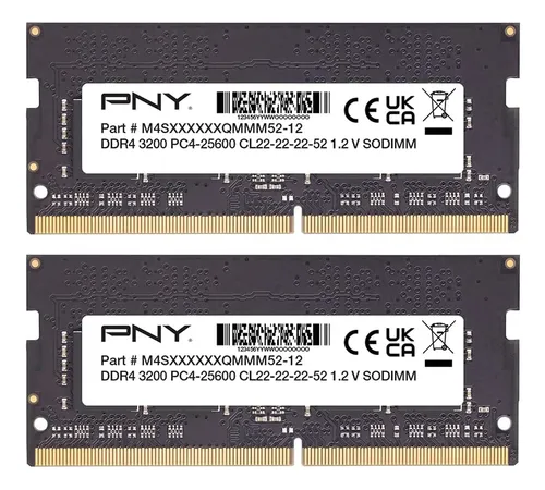 comprar Memoria Ram Pny Performance, 16gb(2x8gb) Ddr4 3200mhz Sodimm
