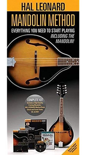 Imagen 1 de 5 de Hal Leonard Metodo De Mandolina Pack