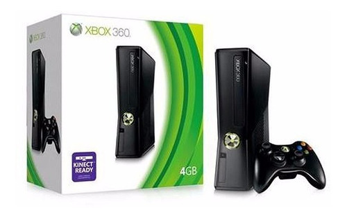 Xbox 360 Slim 4gb Original - 1 Controle - Pronta Entrega