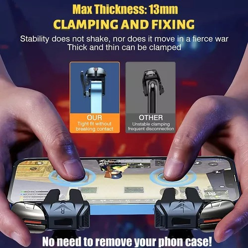 Teléfono Celular L1/l2 + R1/r2 Pubg Mira Game Con 4 Botones
