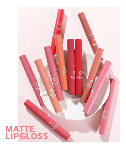 Lip Glaze Velvet Lip Glaze Cup Lasting Matte Lipstick 5mlx L