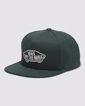 Comprar Gorra Vans Classic Snapback Verde Oscuro Ajustable Lisa