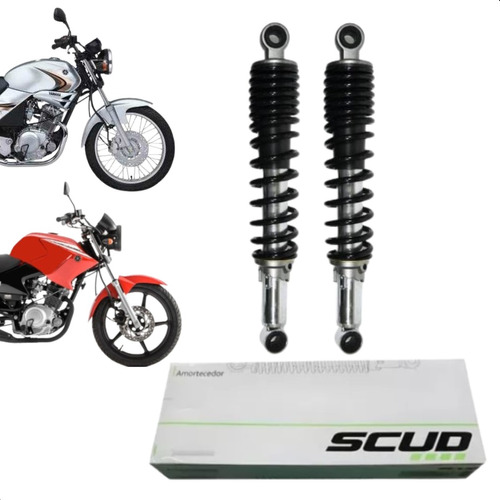 Par Amortecedor Tras Yamaha Ybr, Factor 125cc Scud