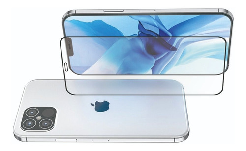 Vidrio Templado Curvo Full Glue Cover iPhone 12 Y iPhone Pro