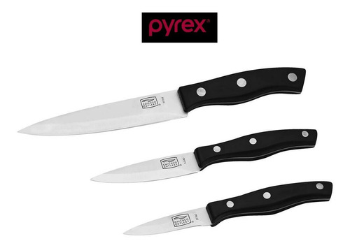 Chicago Cutlery Ellsworth  Set X3 Pz Cuchillas By Pyrex