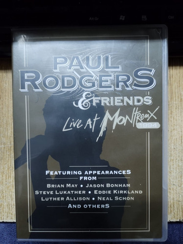 Paul Rodgers & Friends - Live At Montreux Dvd Lacuevamusical