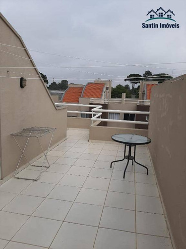 Imagem 25 de 30 de Sobrado De 130 M² Com 03 Dormitórios (sendo 01 Suíte) À Venda, Por R$ 560.000 - Xaxim - Curitiba/pr - So0306