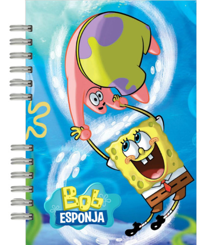 Planner De Bob Esponja + Chapita De Regalo