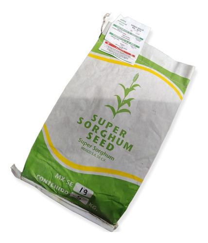 Semilla Super Sorgo 10kg Para 2.6 Ha 2 Costales