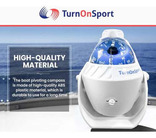 Compás De Barco Dash Mount Flush - Compás De Barco Dashbo...