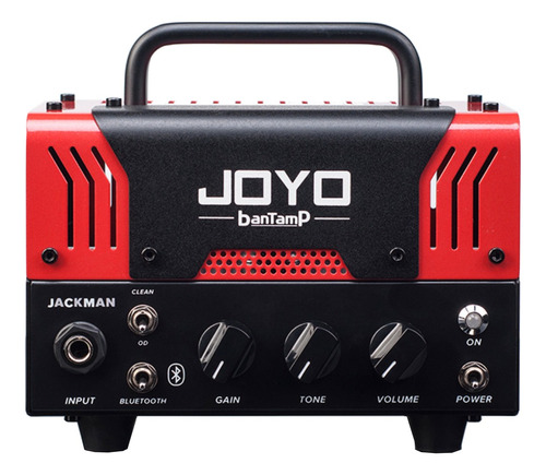 Imagen 1 de 3 de Amplificador Joyo Bantamp Jackman Transistor para guitarra de 20W color rojo/negro 110V/240V