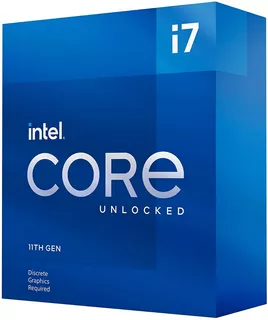 Microprocesador Intel I7 11700kf 11 Gen Rocket Lake 5.0 Ghz