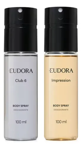Body Spray Eudora Masculino Kit 2un