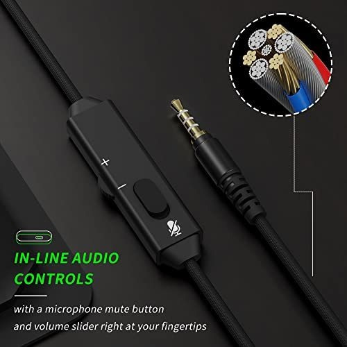 Imagen 5 de 6 de Auriculares Para Juegos Binnune Con Micrófono Para Xbox Ser