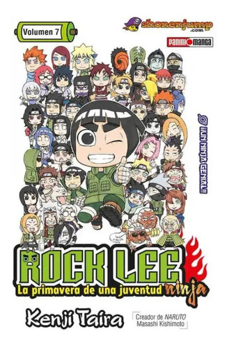 Panini Manga Rock Lee N.7