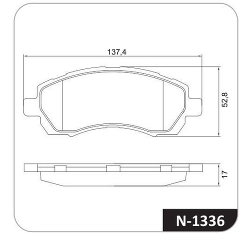 Pastilla Freno Cobreq Del Subaru Impreza Legacy Ej20 Ej22 Su